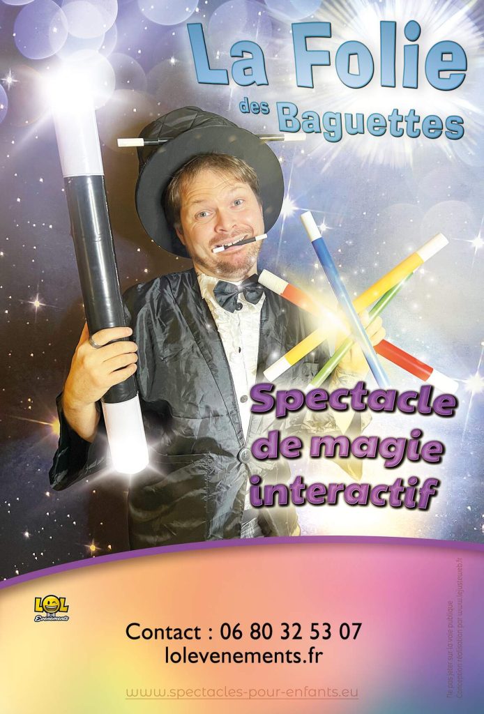 La folie des baguettes - SPECTACLES POUR ENFANTS