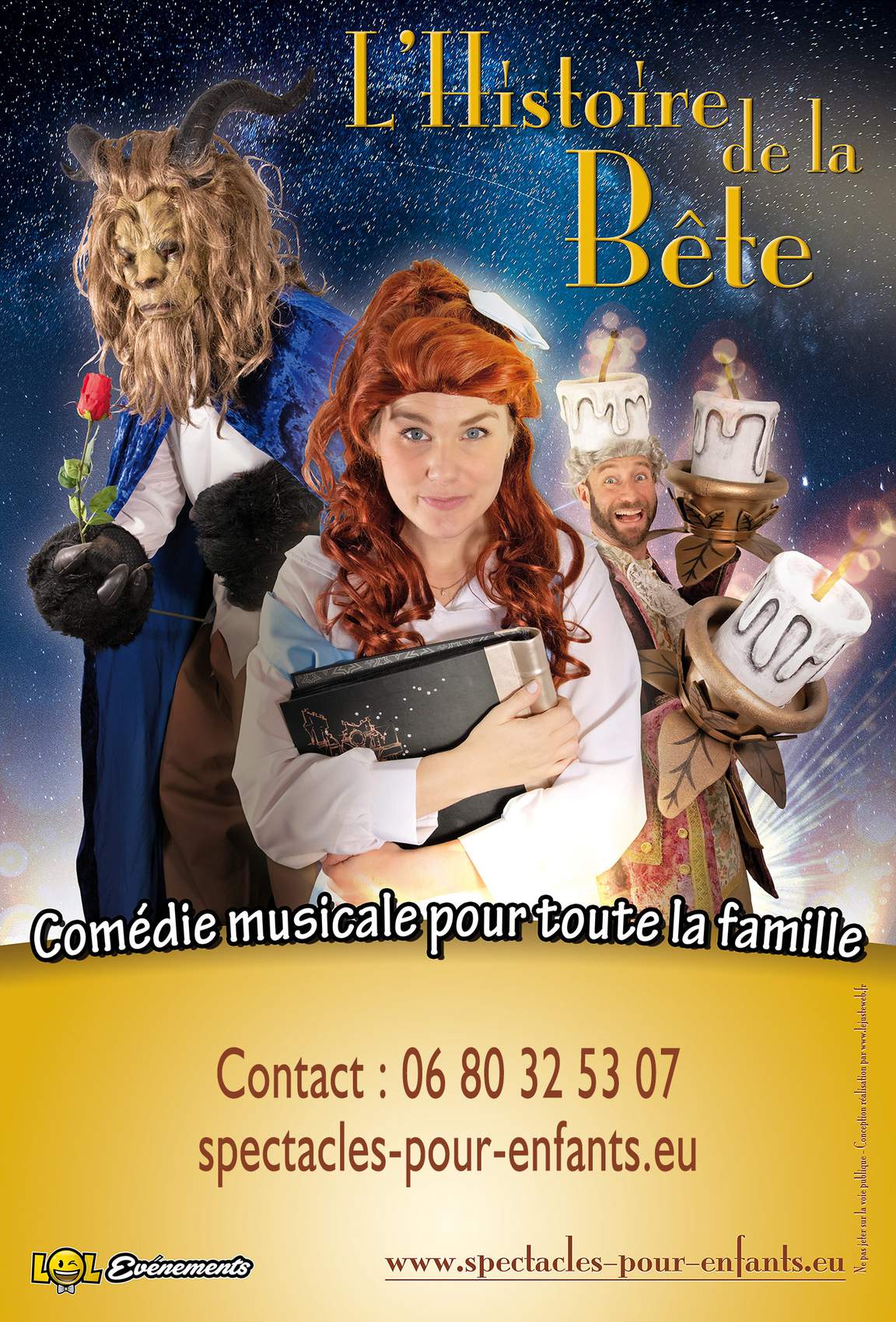 L'histoire de la Bête - SPECTACLES POUR ENFANTS