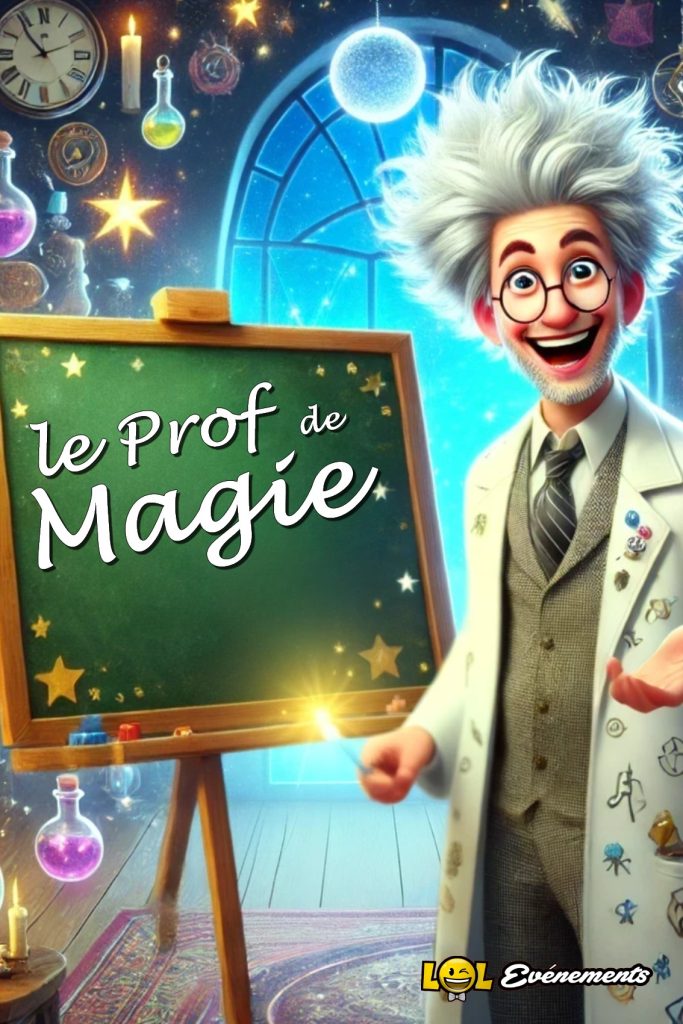 Le prof de magie - SPECTACLES POUR ENFANTS