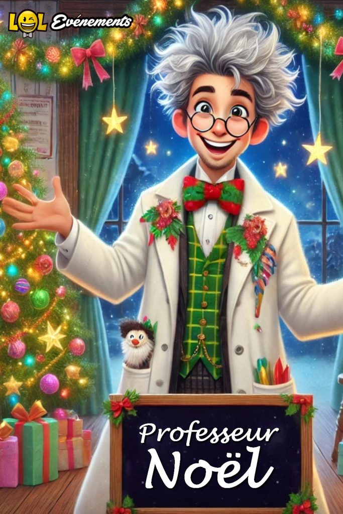 Le professeur Noël - SPECTACLES POUR ENFANTS