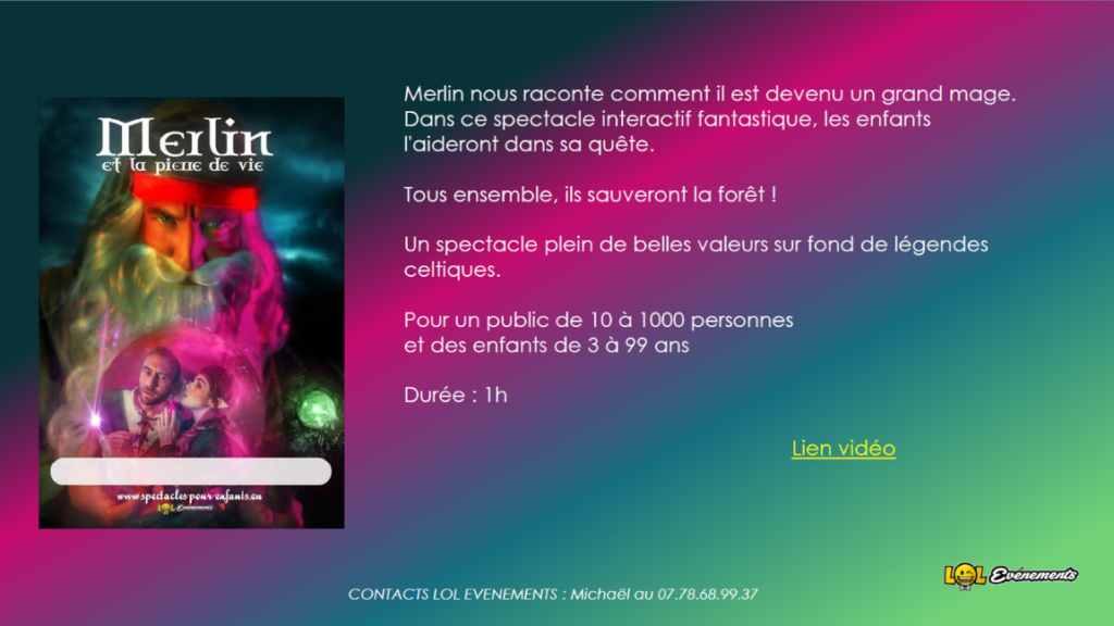 Spectacles enfants pour mairie, Entreprises et CSE - Noel - ST - 2026