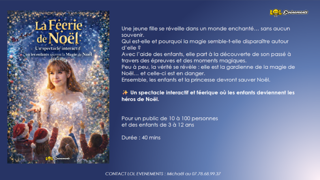 ALSH, écoles, centres aérés et associations - NOEL - Spectacles enfants petits budget ST - 2026