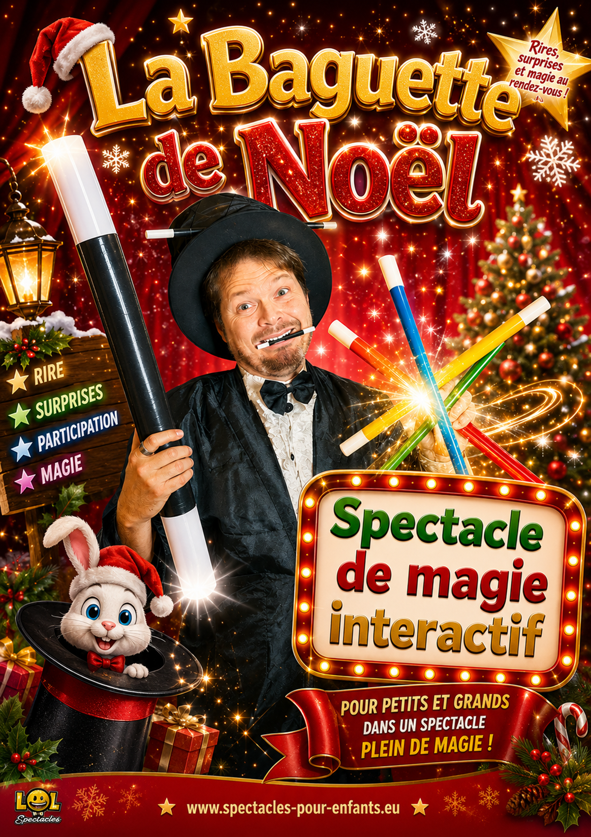 La baguette de Noël