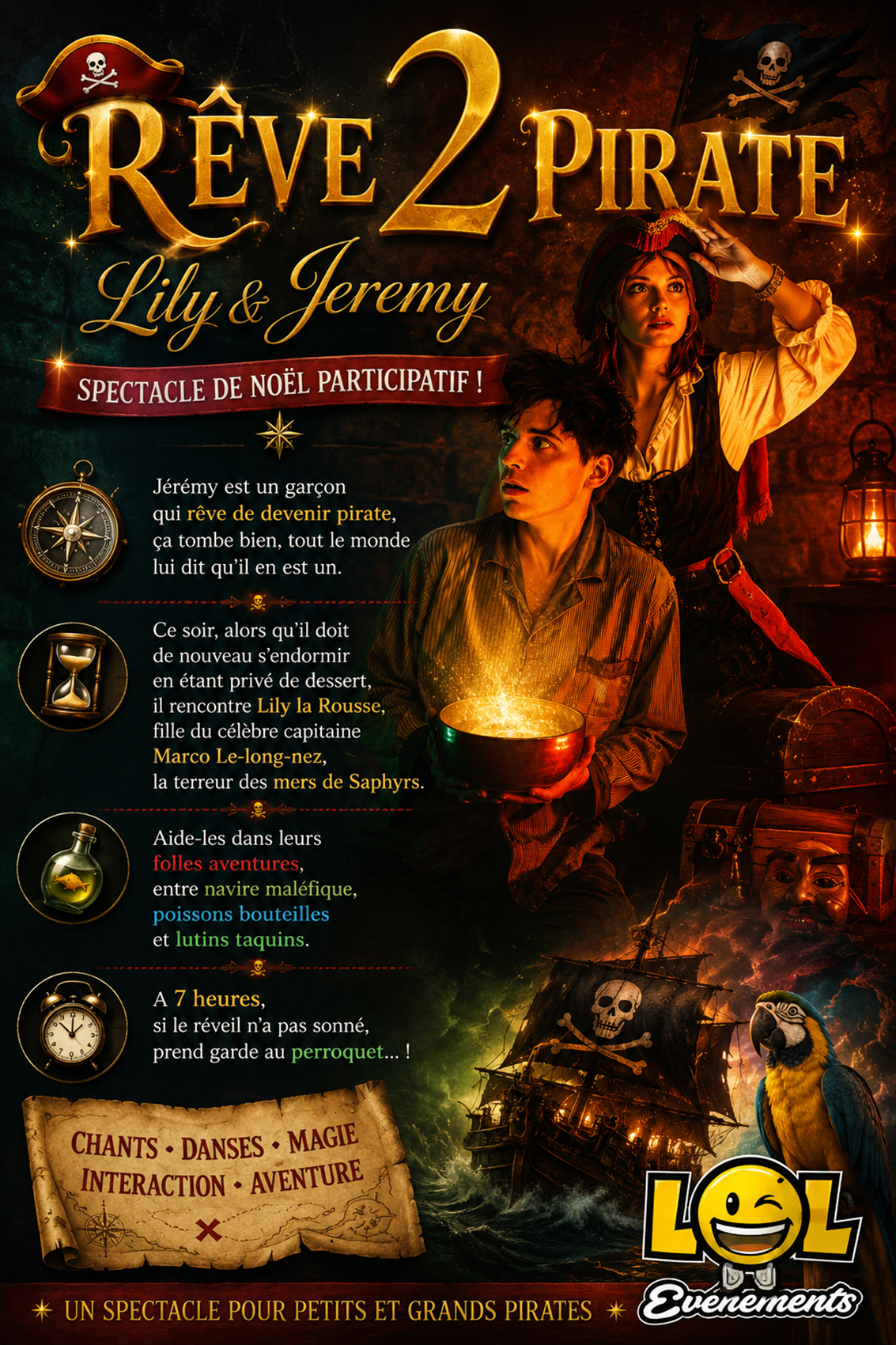 Rêve 2 pirate