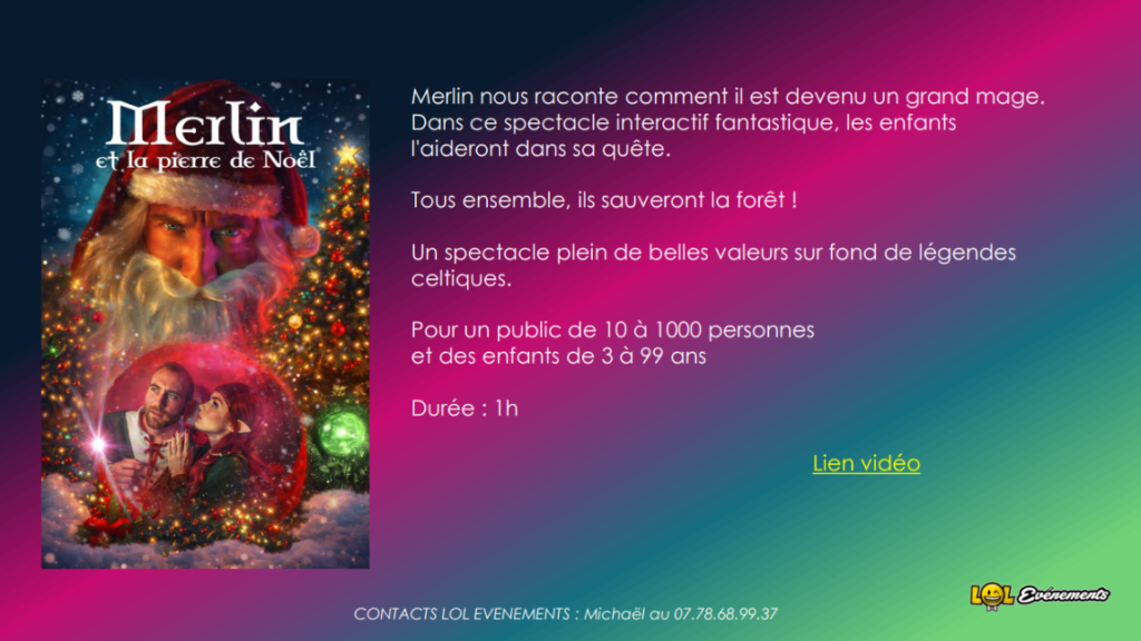 Spectacle de Noël - Spectacles pour enfants