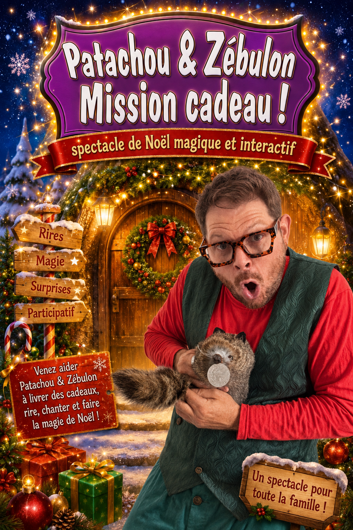Patachou et Zébulon - Mission cadeau ! - Noël